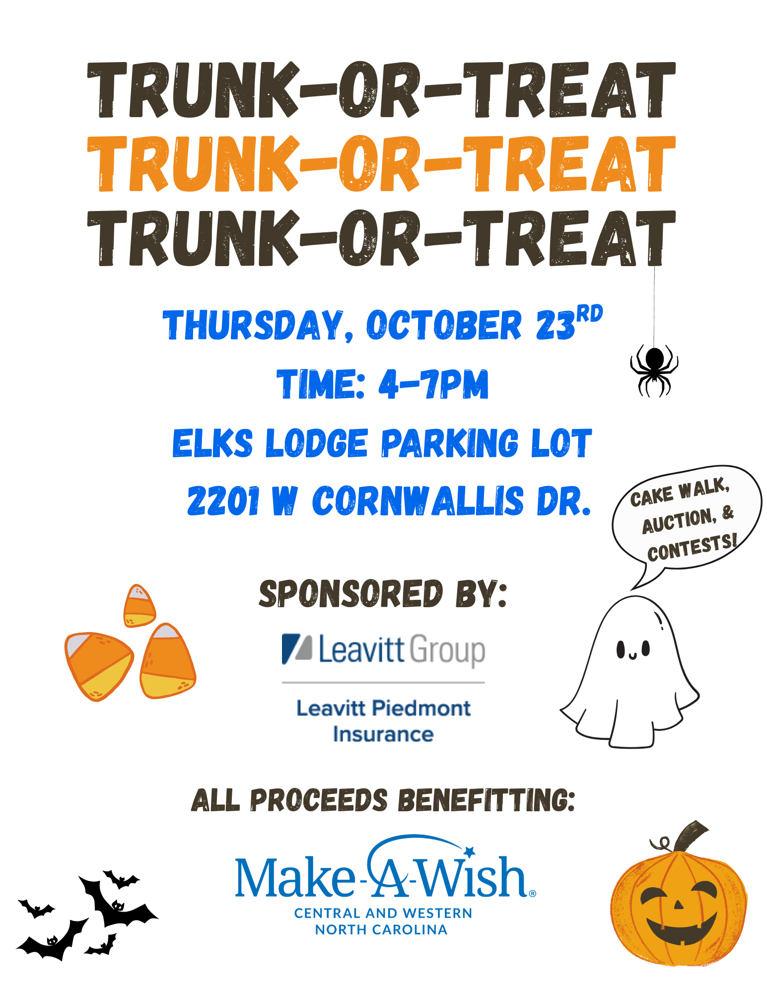 Make A Wish Trunk or Treat